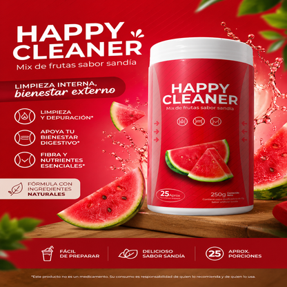 HAPPY CLEANER DETOX SABOR SANDÍA