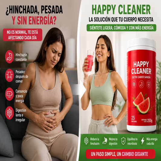 HAPPY CLEANER DETOX SABOR SANDÍA