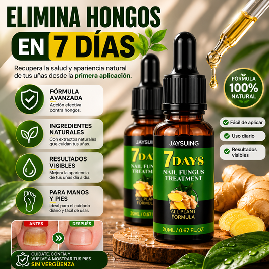 ELIMINA HONGOS EN 7 DÍAS X2 UND